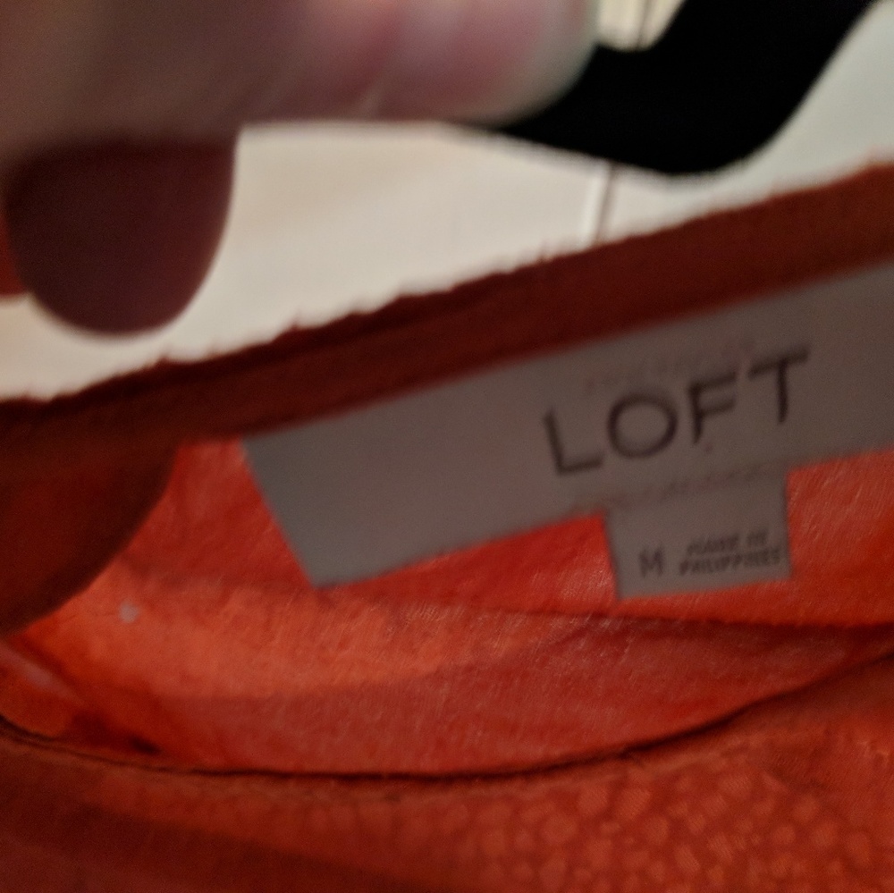 Rust colored blouse - Picture 4 of 5